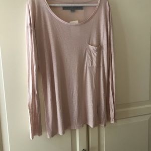 Raquel Allegra long sleeve tee shirt size 3